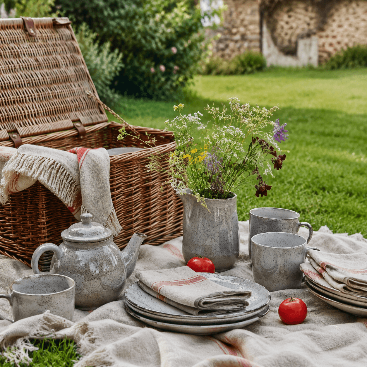 Country Breakfast on the Lawn